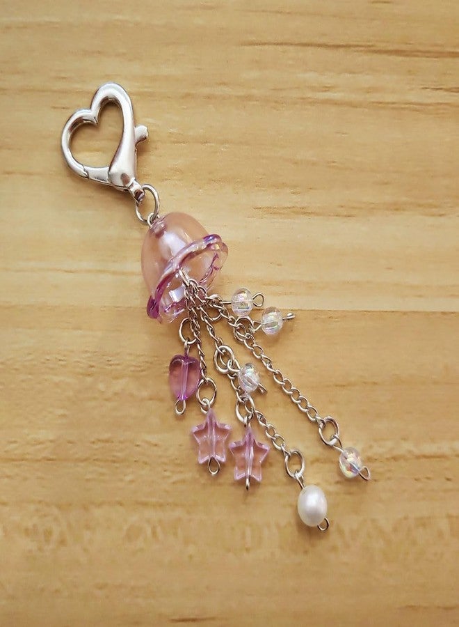 Meimimix Y2K Aesthetic Cherry Star Charms Keychain For Women Girls Bag Purse Backpack Wallet Keyring Accessories - Image 2